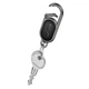 Брелок-трекер Hoco E91J Tiger Smart Anti-Lost Keychain Black с поддержкой Apple Find My - изображение 3