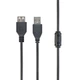 Кабель Cablexpert удлинитель USB 2.0 AM/AF 1,8 м, ферритовый фильтр (CCF-USB2-AMAF-6) - изображение 1