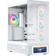 Корпус Modecom VOLCANO AQ500 ARGB MIDI FRONT LCD 6,2”, 4x120mm fans WHITE без БЖ ATX (MC-A-AQ500-4FA-W) - изображение 1