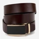 Ремень мужской из натуральной кожи Vintage leather-20260 115 см Коричневый - изображение 1