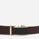 Ремень мужской из натуральной кожи Vintage leather-20260 115 см Коричневый - изображение 4