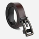 Ремень мужской из натуральной кожи Vintage leather-20288 115 см Коричневый - изображение 1