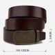 Ремень мужской из натуральной кожи Vintage leather-20273 115 см Коричневый - изображение 6