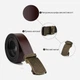 Ремень мужской из натуральной кожи Vintage leather-20273 115 см Коричневый - изображение 7