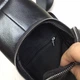 Сумка слинг через плечо мужская из натуральная кожи Vintage leather-20242 Черная - изображение 10