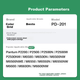 Совместимый с принтерами PANTUM P2200 P2500W M6600 M6600 P2500 картридж тонера Caige M6500nw, картридж тонера Pantum PD-201. - изображение 1