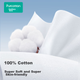 Полотенца PurCotton одноразовые банные хлопковые утолщенные, для отелей, 100х60см, 5шт - изображение 5