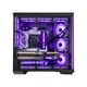 Вентилятор Aigo Starry Moon Black Regular Leaf Single ARGB Light Effect, 5V 3-Pin Synchronized Lighting, Magnetic Building Block Case Fan 12CM PWM Intelligent Temperature Control/No Cable Splice. - изображение 2