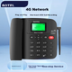 Стаціонарний телефон Baotaier W269, 4G, із SIM-картою, функція запису, чорний - зображення 5