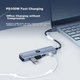 Док-станція розширення HP, швидка зарядка Type-C PD100W, розширення USB, дублювання екрана HDMI, 5-дюймова док-станція розширення Type-C, док-станція розширення MacBook, адаптер для комп'ютера Apple - зображення 6