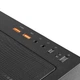 Компьютерный корпус Aigo Yufeng W80 Black M-ATX для настольных компьютеров (полностью прозрачная панель из закаленного стекла с боков / сетчатая охлаждающая поверхность / система водяного охлаждения 360 мм / видеокарта 4090) - изображение 3