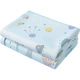Пеленка Grace Baby водонепроницаемая моющаяся хлопковая, 100x80см - изображение 2