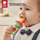 Прорезыватель Babycare силиконовый для фруктов и овощей для детей 4+ месяцев розовый - изображение 4