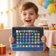 Интерактивный Планшет WToys украинская озвучка 7 режимов, LED подсветка, алфавит, цифры, загадки, песни, экзамен (TK - 09912) - изображение 2