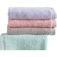 Набор банных и лицевых полотенец UCHINO Soft Cotton Cloud, мягкий, впитывающий, из чистого хлопка, сине-зеленый, + мешок для белья. - изображение 3