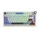 Клавиатура беспроводная игровая AULA AU75 Sealing Gasket Linear Switch RGB Beige / Lavender / Dark Red (75%) - изображение 1