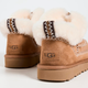 Женские угги низкие замшевые с мехом UGG Classic Ultra Mini Alpine 269219574 39 (8US) 25.5 см Коричневые (1160180904) - изображение 4