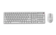 Комплект беспроводной Gembird Pro Business, White, Silent Key (KBS-WMS-01-W-CYRL) - изображение 1