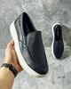 Сліпони NS Slipones Classic 41 (26-26.5см) Leather Black White (арт 1380) - зображення 7