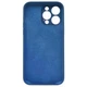 Чохол Silicone Premium case з захистом камери для iPhone 14 Pro Full Camera Protective blue 0932 - изображение 2