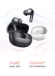 Беспроводные наушники UGREEN WS222 EchoBuds Plus Hi-Res Audio с Bluetooth активным шумоподавлением, адаптивным ANC 55dB и технологией LDAC 6-Mic, 50 часов Black (95164) - изображение 6