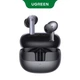 Беспроводные наушники UGREEN WS222 EchoBuds Plus Hi-Res Audio с Bluetooth активным шумоподавлением, адаптивным ANC 55dB и технологией LDAC 6-Mic, 50 часов Black (95164) - изображение 12