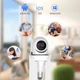 Беспроводная IP камера 360 градусов лампа с датчиком движения E27 3MP Светильник Wi-Fi видеонаблюдение с микрофоном и LED-подсветкой V380 Pro - изображение 9