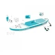 Надувная доска для серфинга SUP-борд Aqua Quest 240 Intex 68241 (244x76x13 см, до 120 кг) с веслом, лишем, ручным насосом и сумкой - изображение 8