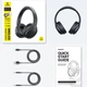 Накладные беспроводные наушники Baseus Bass BH1 Lite AI ENC (A0203C) (Cosmic Black) (251590) - изображение 4