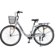 Велосипед SPARK CITY TEYA 28` ал18`` жв v-brake з кошиком сірий - зображення 4