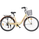 Велосипед SPARK CITY CELINE 28`` ал18`` жв v-brake с корзиной бежевый - изображение 2