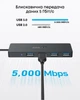 USB-хаб Anker PowerExpand Direct 4-in-1 USB-C PD Media Hub 0.3 м Black (A8309G11) - зображення 3