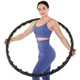 Обруч масажний Hula Hoop Double Grace Magnetic JS-6002 Чорний - зображення 1