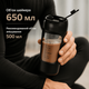 Шейкер Folem PrimeBlend электрический для коктейлей, протеина аккумуляторный, заряд от USB, 650 ml Черный - изображение 5