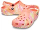 Жіночі крокси класік Crocs Classic Clog Marbled Papaya/Multi (34/35, різнокольоровий) - изображение 1