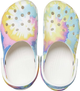 Жіночі крокси класік Crocs Classic Tie Dye Graphic Clog White/Multi (37-38, різнокольоровий) - изображение 5