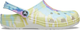 Жіночі крокси класік Crocs Classic Tie Dye Graphic Clog White/Multi (37-38, різнокольоровий) - изображение 6