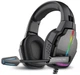 Наушники REAL-EL GDX-7780 Surround 7.1, Black, RGB, USB - изображение 1