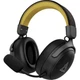 Наушники беспроводные Ajazz AHM08 MAX, Black/Grey/Yellow - изображение 1