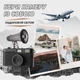 Цифрова камера D53 PRO Series Чорна 13 МП, Full HD 1080P, CCD-сенсор 1/2.5", LED-спалах, оптичний видошукач, USB Type-C - изображение 10