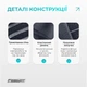 Пояс для спины ProDobro с 4 ребрами жесткости неопрен M черный - изображение 4