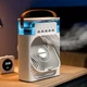 Портативный вентилятор, кондиционер с водяным охлаждением Air Cooler Fan 4 в 1 (580 AC) Белый - изображение 5