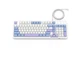 Комплект проводной MageGee GK980 USB White/Blue - изображение 1