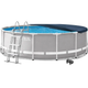 Каркасный круглый бассейн Intex 26724-5в1 (каркас, чаша, лестница, тент, подстилка) размер 457×107 см - изображение 1