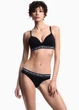 Женский черный бюстгальтер EA7 underwear S (EW000442AF19023UC001-S) - изображение 3