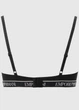 Женский черный бюстгальтер EA7 underwear 34B (EW000379AF19026UC001-34B) - изображение 2