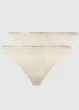 Женский молочный набор трусов EA7 underwear L (EW000406AF19024M0082-L) - изображение 1