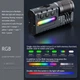 Ліхтар ручний YEMAO YM-A300, SFT12R+3x3535+RGB, Li-Ion акумулятор, ЗП Type-C, zoom - зображення 2