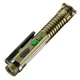 Фонарь ручной YEMAO YM-M46, XPG+11SMD, красный лазер, белый, красный, синий, УФ свет, АКБ14500/1xAA, ЗУ Type-C, магнит, открывалка - изображение 1
