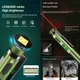 Фонарь ручной YEMAO YM-M46, XPG+11SMD, красный лазер, белый, красный, синий, УФ свет, АКБ14500/1xAA, ЗУ Type-C, магнит, открывалка - изображение 8